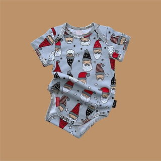 Боди с коротким рукавом (Дед Мороз)