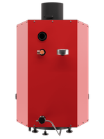Твердотопливный котел длительного горения ДИВО-100 в кожухе на 100 кВт. Помещение до 2700 куб.м. Вид сверху