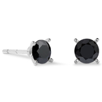 Серьги Coeur de Lion Black-Silver 0207/21-1317
