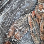 Картина "Вихревые пики Хибин" 60х80 - Ручная работа, эксклюзивная картина в единичном исполнении