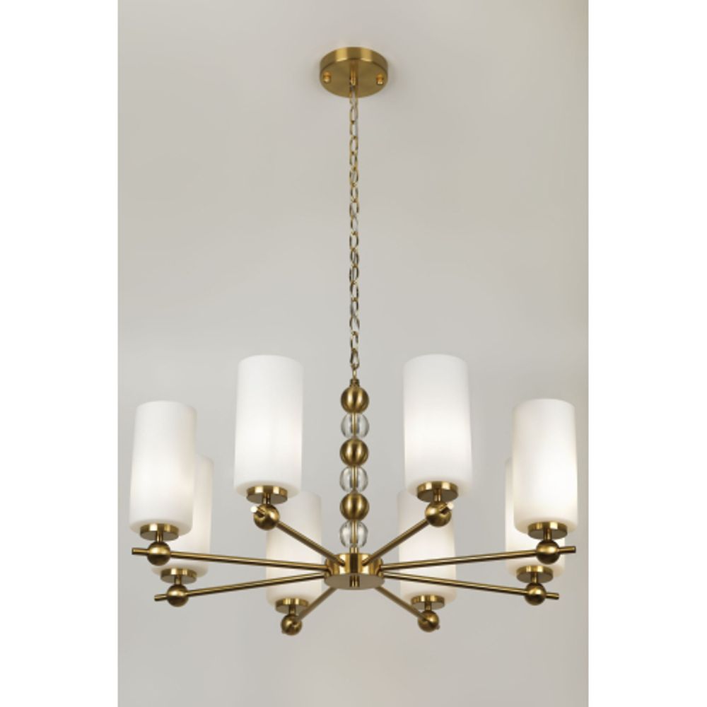 Люстра Rivoli   3181-310 8 х Е27 40 Вт модерн