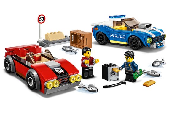 Lego konstruktor City Police Highway Arrest