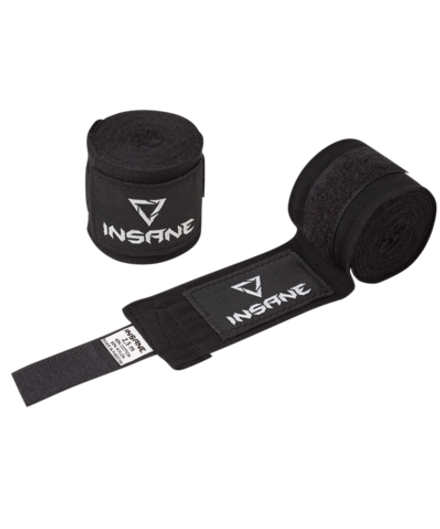 Бинт боксерский COBRA, хлопок/нейлон, черный, 2,5 м