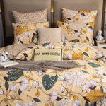 Комплект постельного белья Люкс Сатин 100% хлопок на резинке AR293