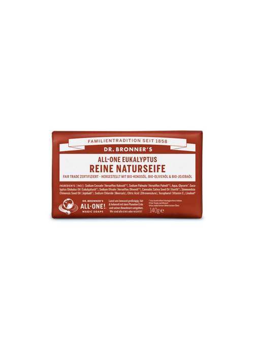 Натуральное мыло Dr. Bronner’s с эвкалиптом, 140 гр
