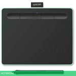 Графический планшет Wacom Intuos S Bluetooth Pistachio (CTL-4100WLE-N)