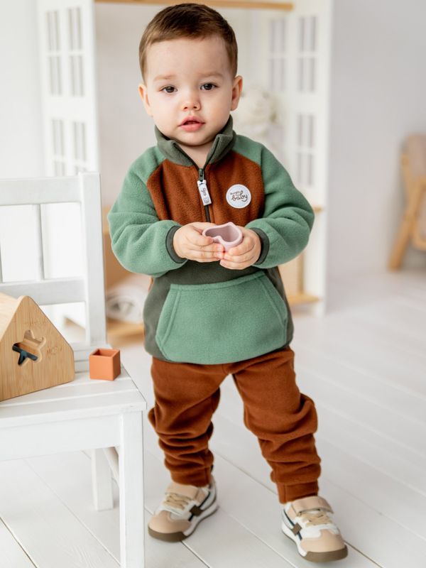 Костюм флисовый Колор блок 