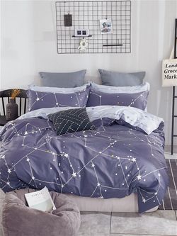 Пододеяльник "Созвездия/Созвездия (компаньон)" евро 200х215 см Сказка сатин