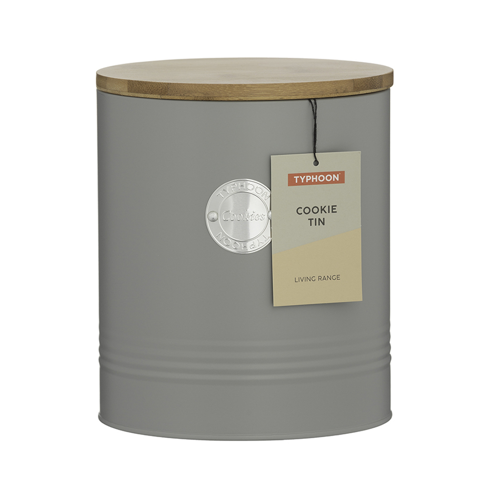 Емкость для печенья Living серая 3.4л TYPHOON
