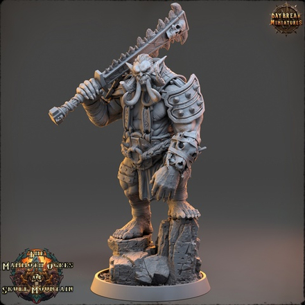 Lieutenant Mitrog - The Mammoth Ogres of Skull Mountain