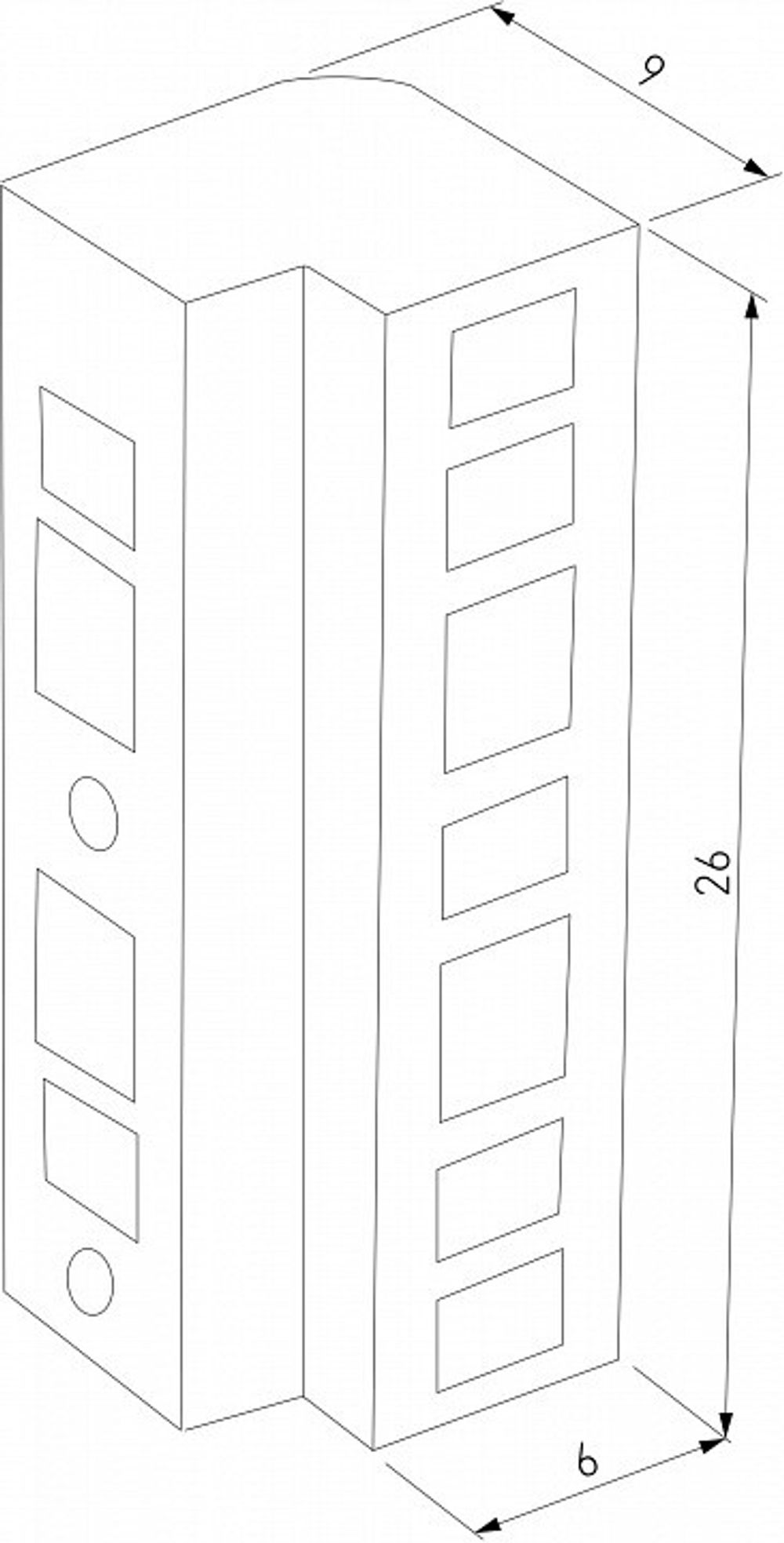 Соединитель угловой внутренний для треков накладных Elektrostandard Flat Magnetic a063737