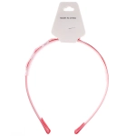 Ободок для волос детский на блистере «РОЗОВОЕ ОБЛАКО», единорог, микс 6 цветов, 1см