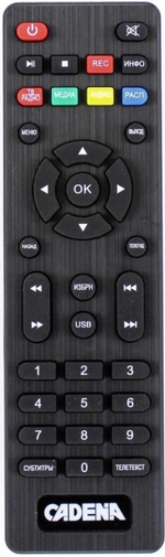 Пульт для Cadena RC-1753IR DVB-T2