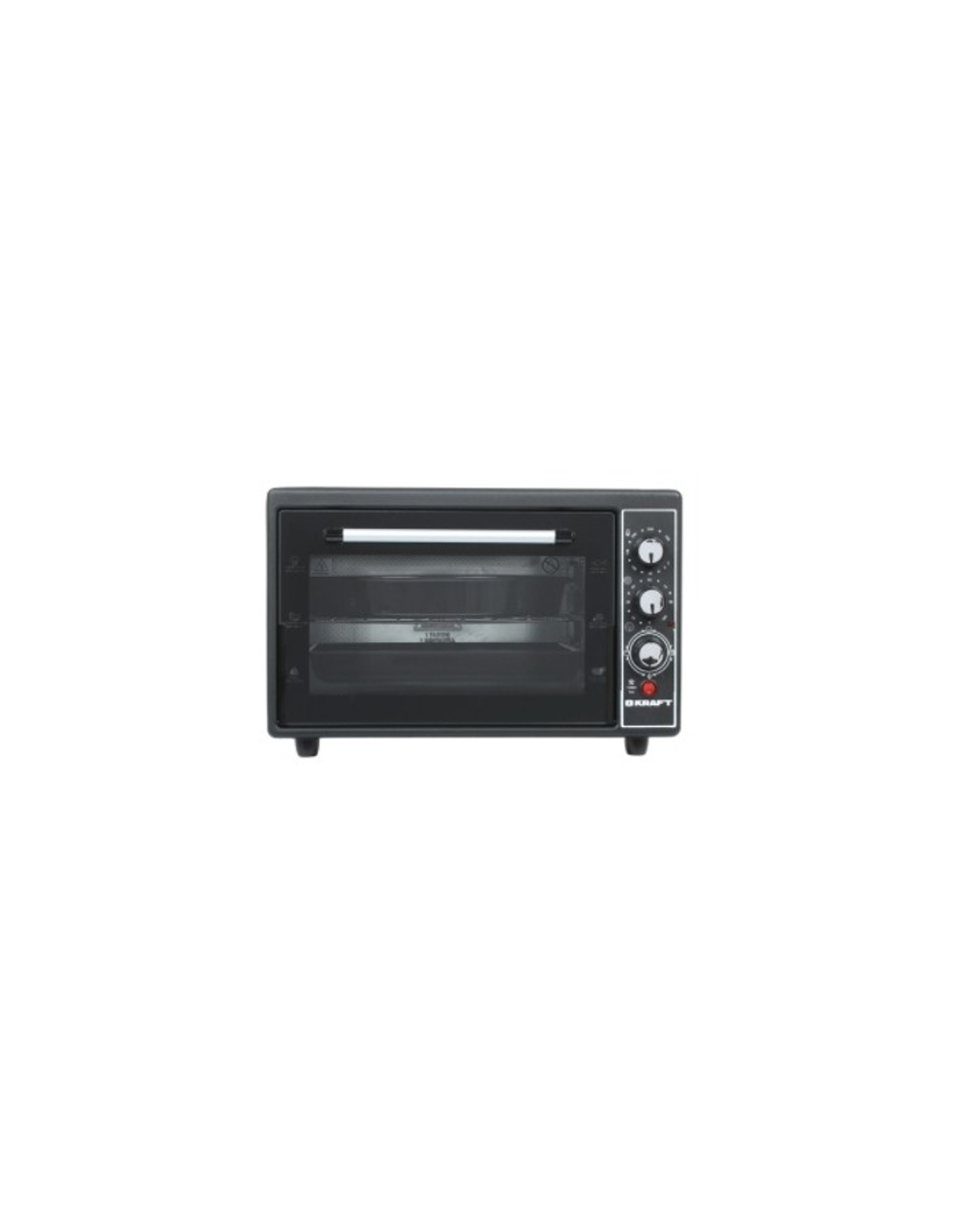 KRAFT KF-MO 3802 KBL Мини-печь, 38 л, черный