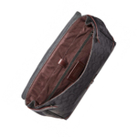 COACH Canvas Leather Crossbody Handbag, Briefcase Large Men"s Black