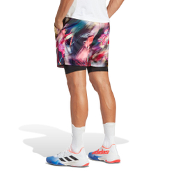 Мужские теннисные шорты adidas Melbourne Ergo Graphic Shorts Men - Multicoloured