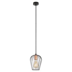 Светильник подвесной (подвес) Rivoli Atena 5063-201 1 х E27 40 Вт лофт - кантри | Rivoli