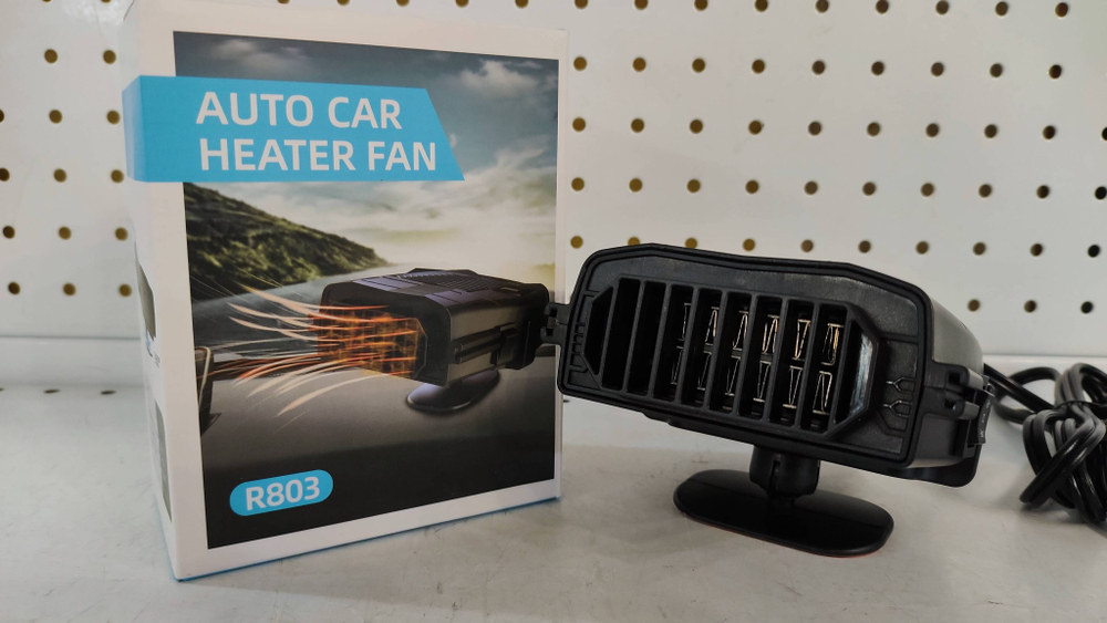 НЕТ - Печка (150w, 12v) дополнительная в салон с вентилятором (R803)