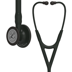 Стетоскоп Littmann Cardiology IV, черный, черная матовая акустическая головка, черный ствол (6163)