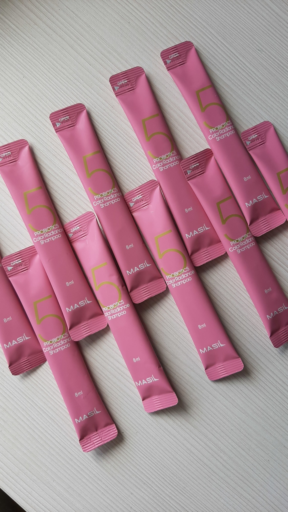 НАБОР 10 шт. Шампунь с пробиотиками для защиты цвета Masil 5 Probiotics Color Radiance Shampoo, 8 мл*10 шт.
