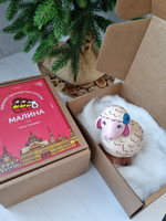 Фарфоровая игрушка любимая овечка