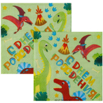 Салфетки «Динозаврики», 25 см/ 33 см, 12 шт