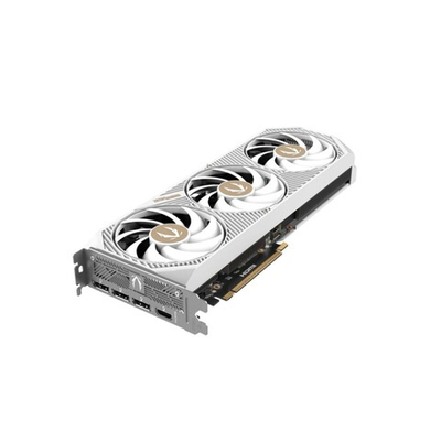 Видеокарта ZOTAC GAMING GeForce RTX 5070 AMP White Edition 12GB GDDR7 192-bit, 2587 MHz
