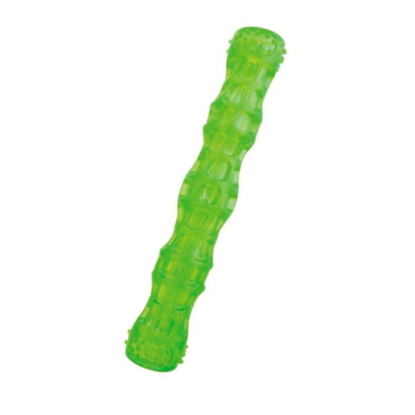 Игрушка палка-пищалка "Squeaky Stick" зеленый для собак 27,3х5 см M-PETS