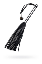 Плеть большая с металлической рукоятью Pecado черная