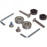 Коньки роликовые раздвижные Happy Star 668AT в наборе: шлем, защита, размер S (29-33), розовый