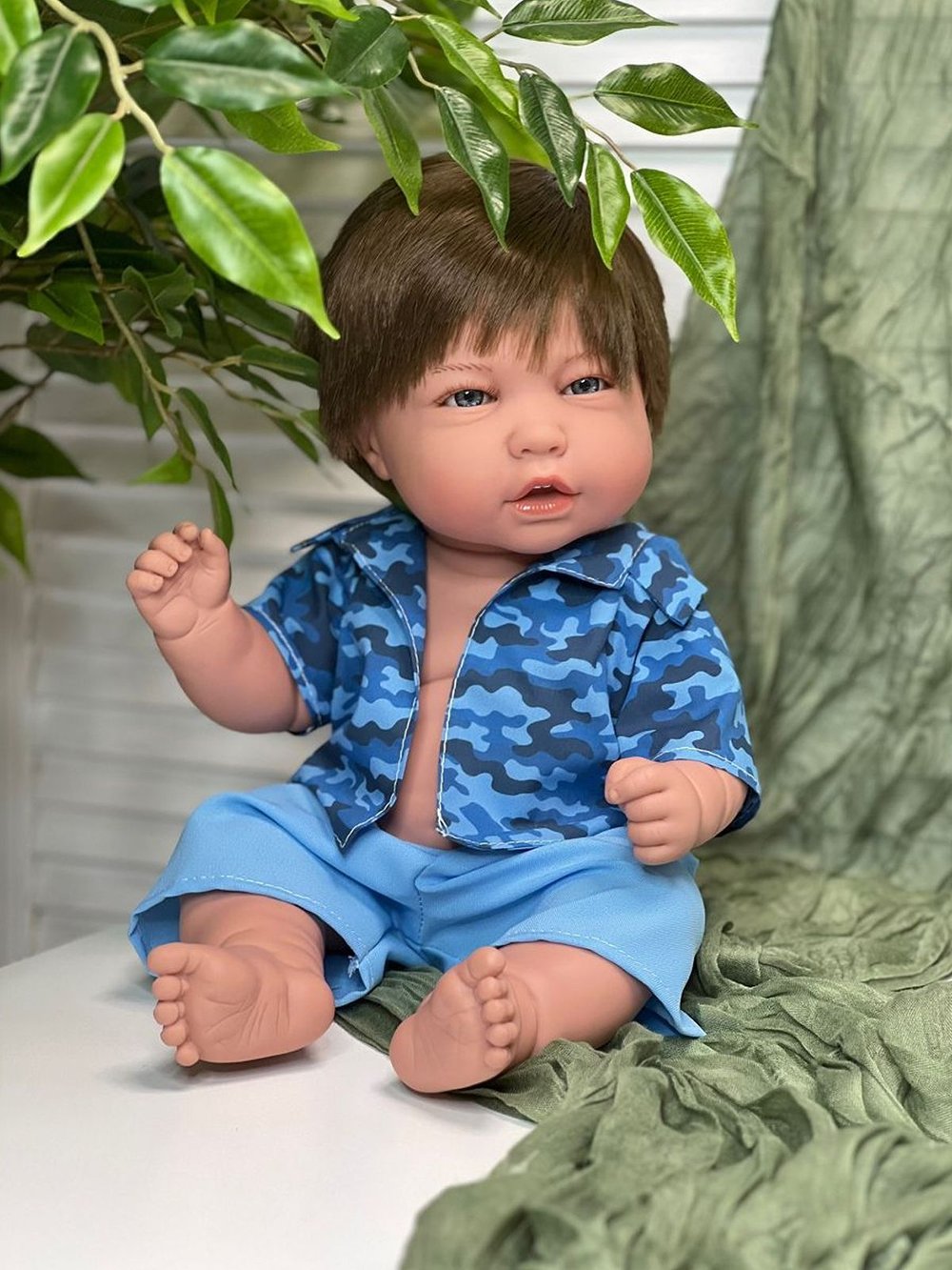 Кукла Manolo Dolls виниловая Noa 45см в пакете (8292)