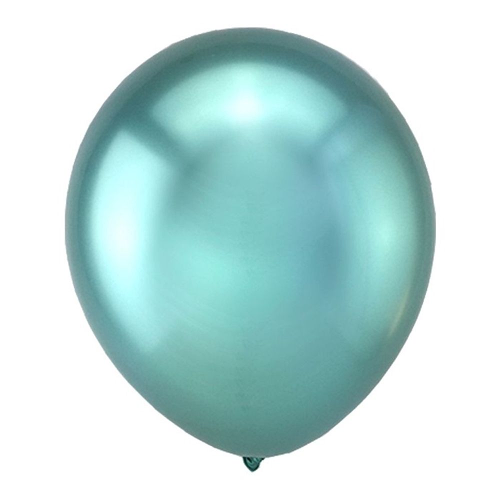 Воздушные шары Веселуха, хром зелёный, 50 шт. размер 12&quot; #8140142