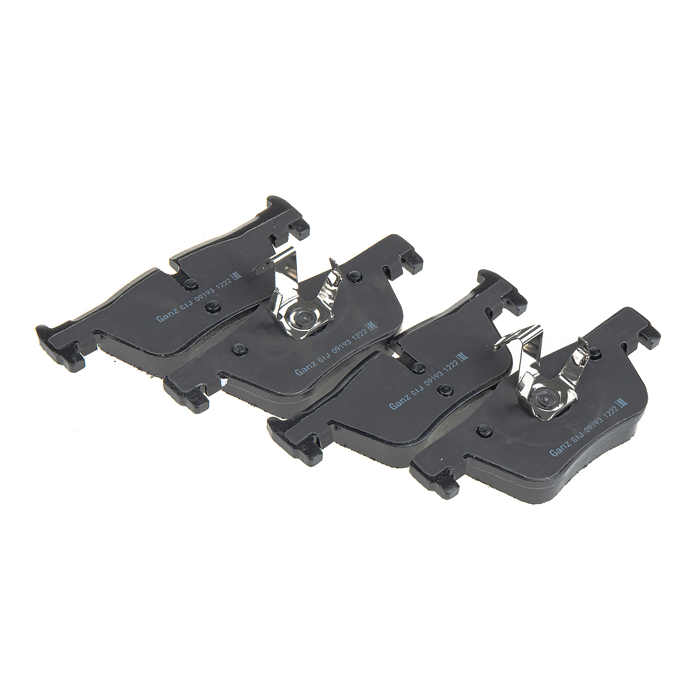 Колодки GANZ задние BMW 1 (F20,F21) 12.10 / BMW 2 (F22) 218 d,220 d,2 Арт.:GIJ09193
