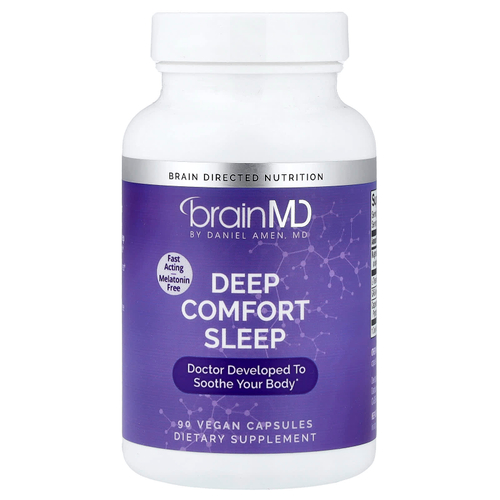 BrainMD, Deep Comfort Sleep, 90 веганских капсул