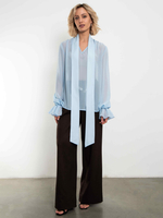 Блуза Элегия (голубой)