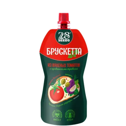 Брускетта из вяленых томатов с прованскими травами