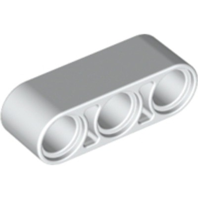 Lego 50шт Подъемник 1x3 толстый (белый) 32523 / 4157772 / 4208160