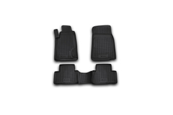 Коврики Standard, в салон SSANG YONG Rexton 2001-2006, 4 шт. (полиуретан, чёрные) Element.NLC.61.01.210