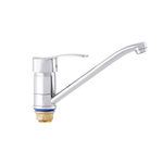 Смеситель для кухни 40к ПРОФСАН ПСМ-425-023 "ПЛЮС" длин. пов. излив, б/подводки,  ХРОМ