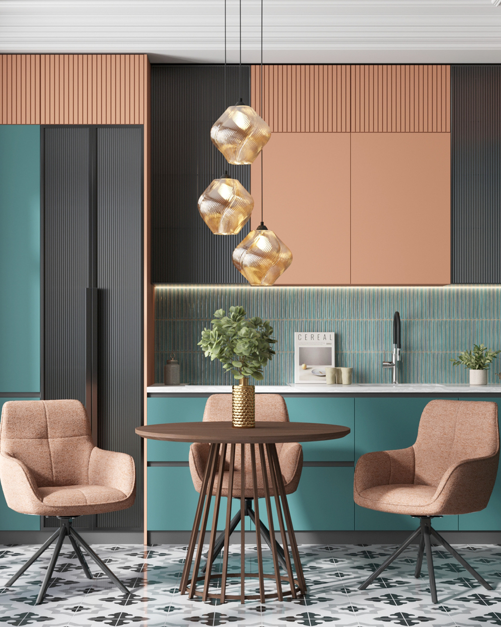 Стол обеденный Daphne 100*75 см орех