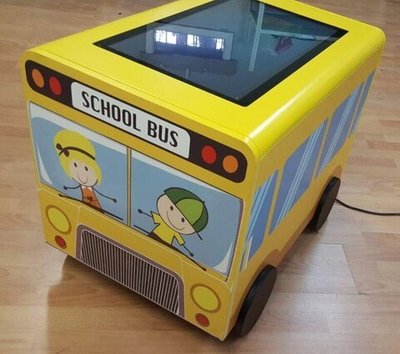 "Автобус кубик" интерактивный сенсорный стол (Windows)