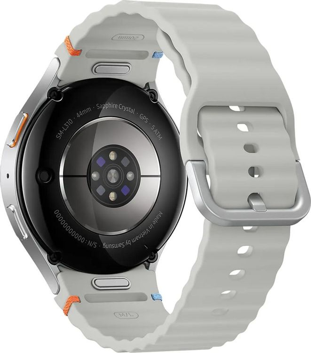 Смарт-часы Samsung Galaxy Watch 7 LTE 44мм,  1.47",  с SIM,  серебристый