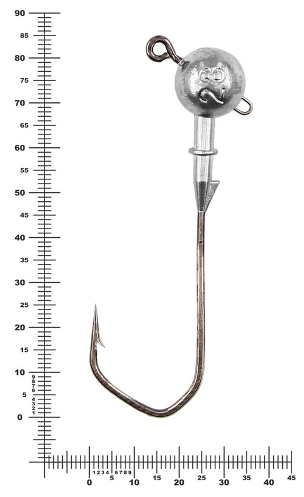 Джиг некрашеный Stinger Eye Jig, крючок Vido Craft VD-079 8/0 (3шт/уп)