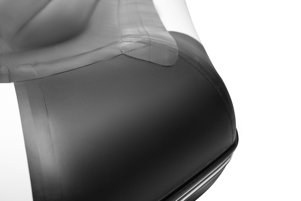 YACHTMAN-300 МНД НАДУВНОЕ ДНО (Яхтман) белый-черный (лодка ПВХ с усилением)