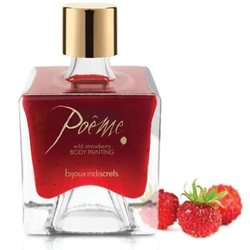 Краска для тела Bijoux Indiscrets Poеme - Wild Strawberry, 50г
