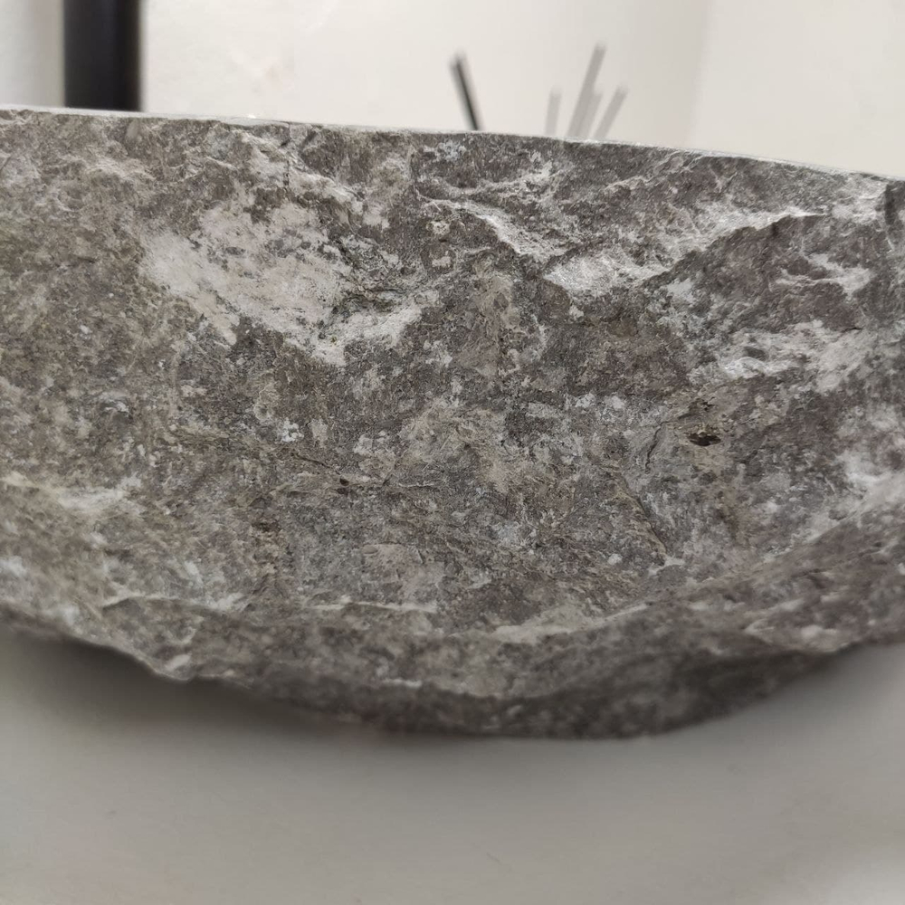 Раковина из мрамора Erozy Grey EM-81191 (55*48*15)