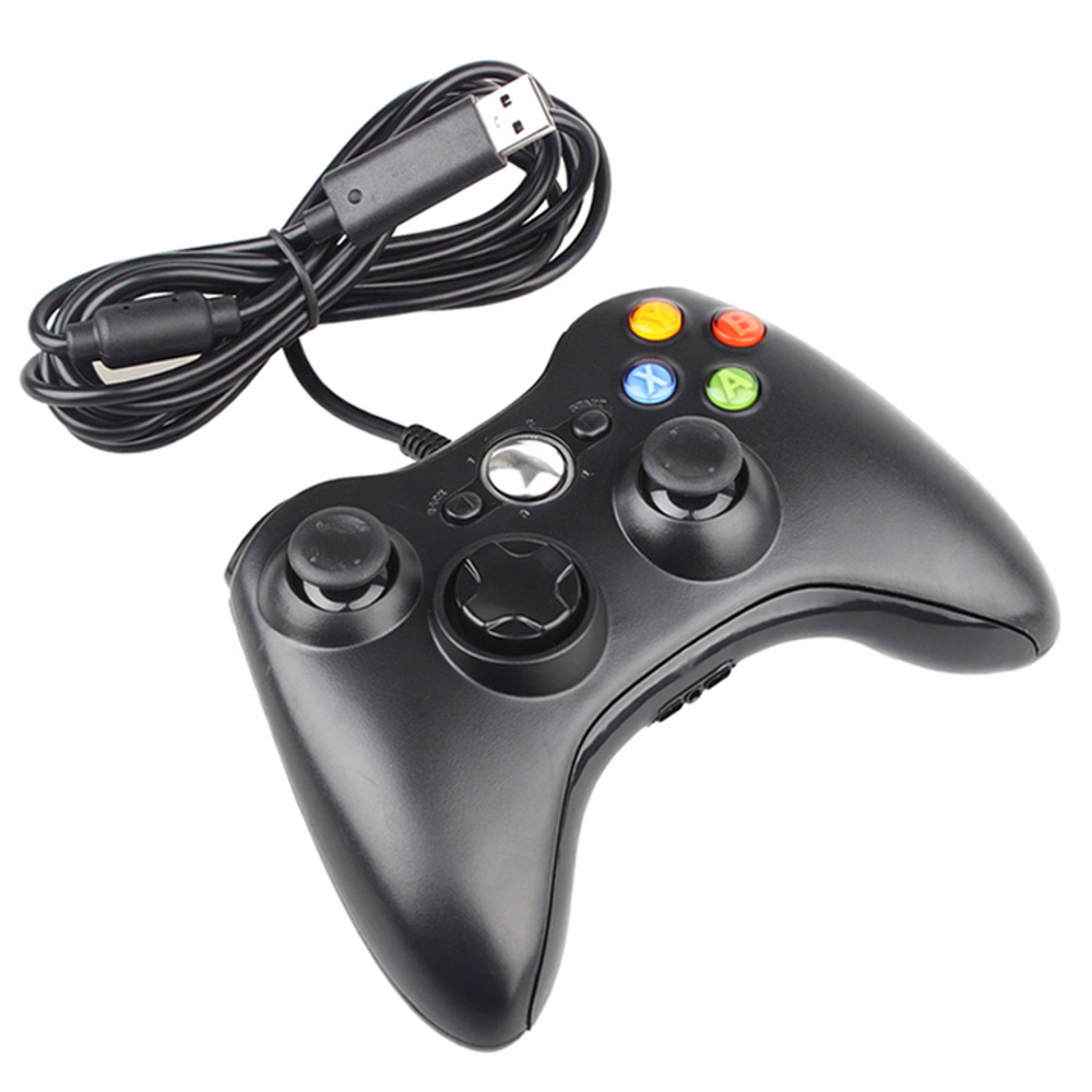 Джойстик (геймпад) проводной для Xbox 360 и PC