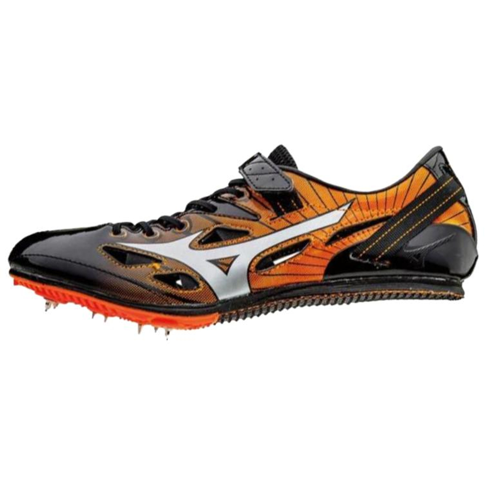 Mizuno Geo Streak 2 Black Casual Track And Field Shoes Unisex