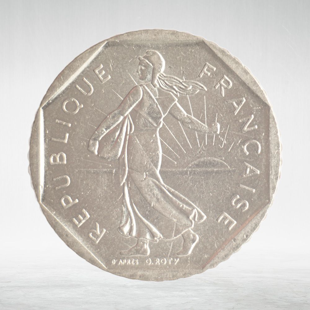 France, 2 Francs 1982, VF