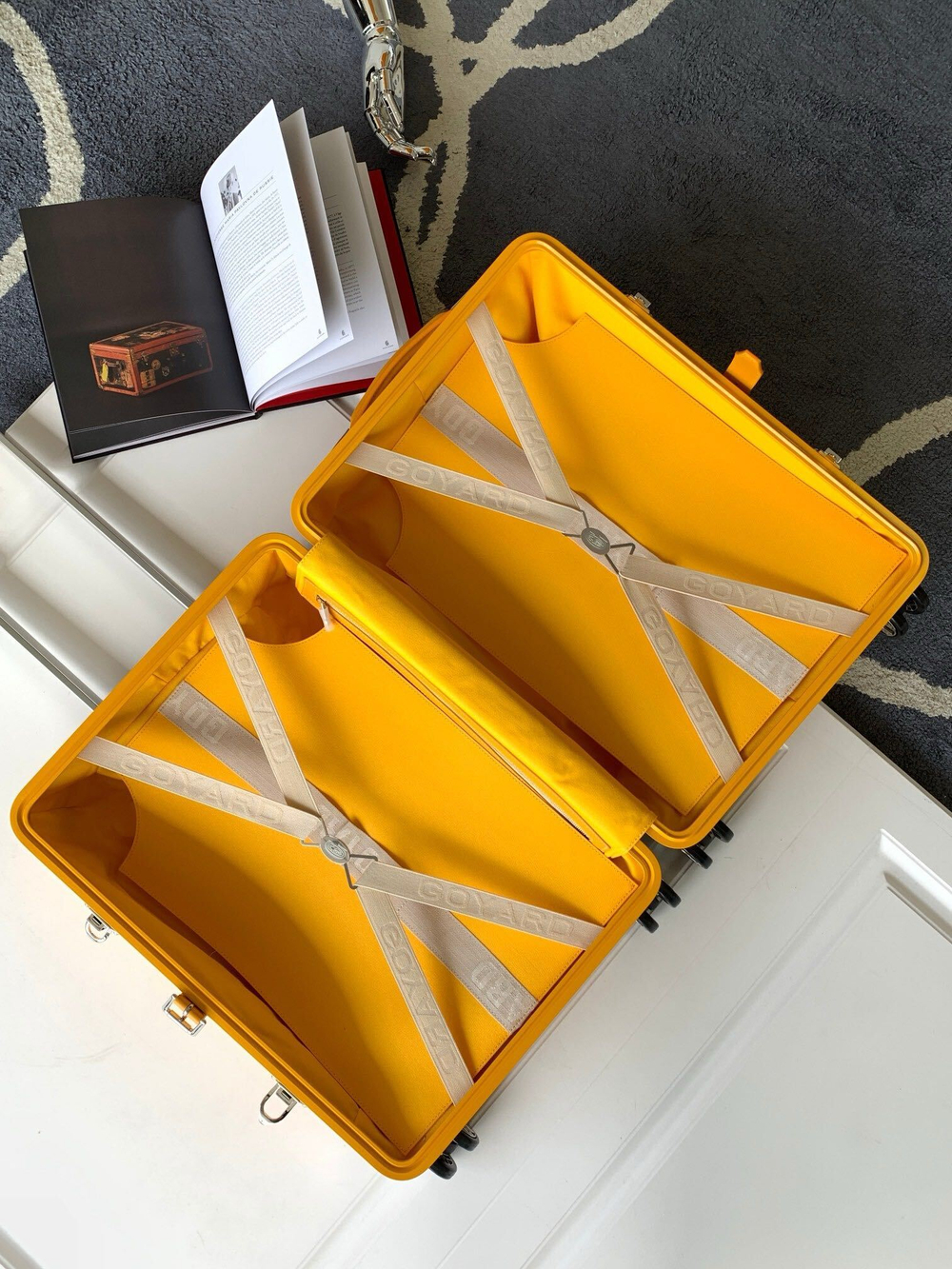 Goyard Bourget PM Trolley Case